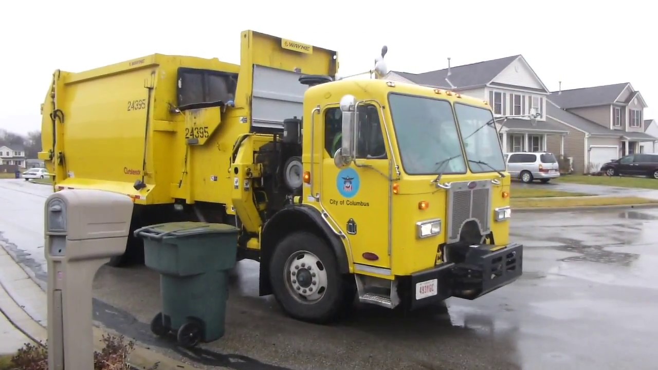 Post Christmas heavy trash collection in the rain YouTube