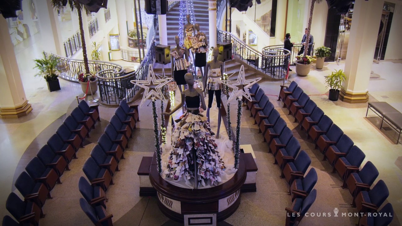 Amazing grace at Les Cours Mont-Royal