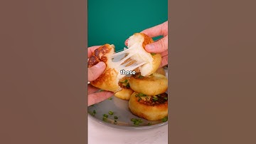 These KOREAN POTATO PANCAKES tried to mess with me!