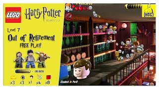 Lego Harry Potter 5-7: Lvl 7 / Out of Retirement PLAY (All Collectibles) - HTG - YouTube