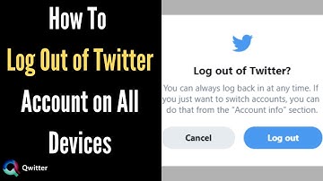 How to Log Out of Twitter Account on PC on All Devices ✅