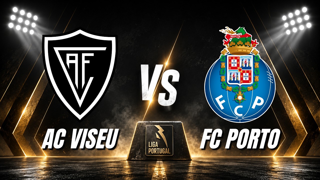 ACADÉMICO VISEU 0-3 FC PORTO - EM DIRETO