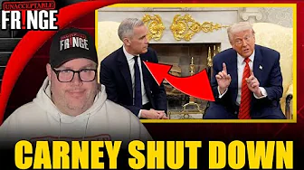 TRUMP SILENCES Mark Carney on his visit to the USA