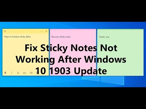 how to fix sticky windows