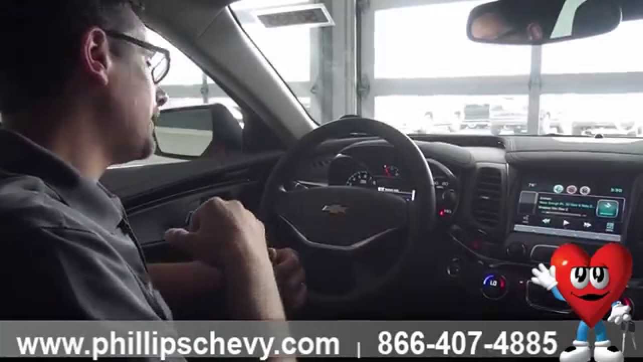 2015 Chevy Impala Ltz Interior Overview Phillips Chevrolet Chicago New Car Dealership
