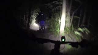 4000 Lumen Mountain Bike Lights Test 6-Led Cree Xm-L Hd