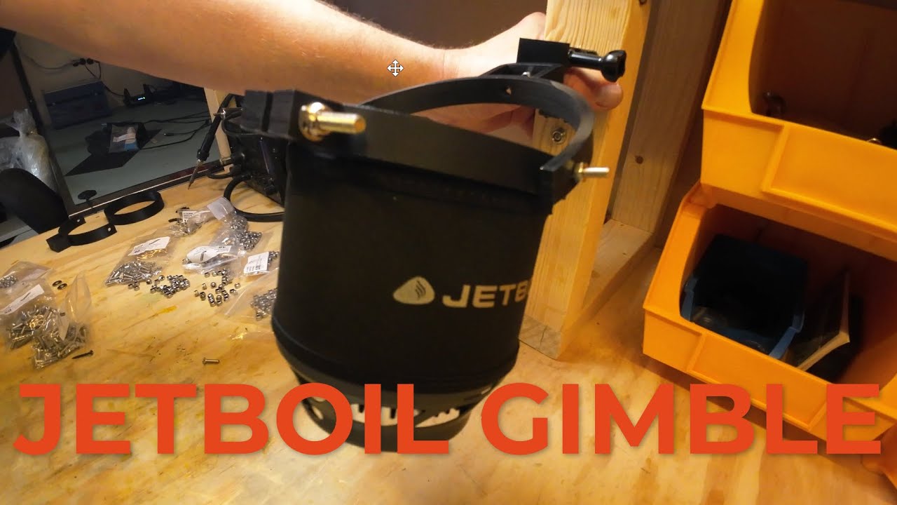 A Jetboil Gimble and Bowsprit MK2