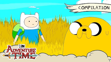 Chill Time with Finn & Jake | Best Moments to Relax and Unwind | Adventure Time | Cartoon Network