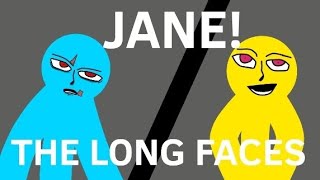 JANE! // THE LONG FACES. (Lyrics with animation)