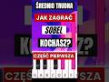 Sobel - Kochasz? | Piano Tutorial (Wersja średnio trudna) #shorts