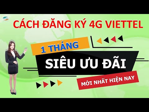 Video Cách đăng ký 4G Viettel 1 THÁNG Giá rẻ - Không giới... - youtube