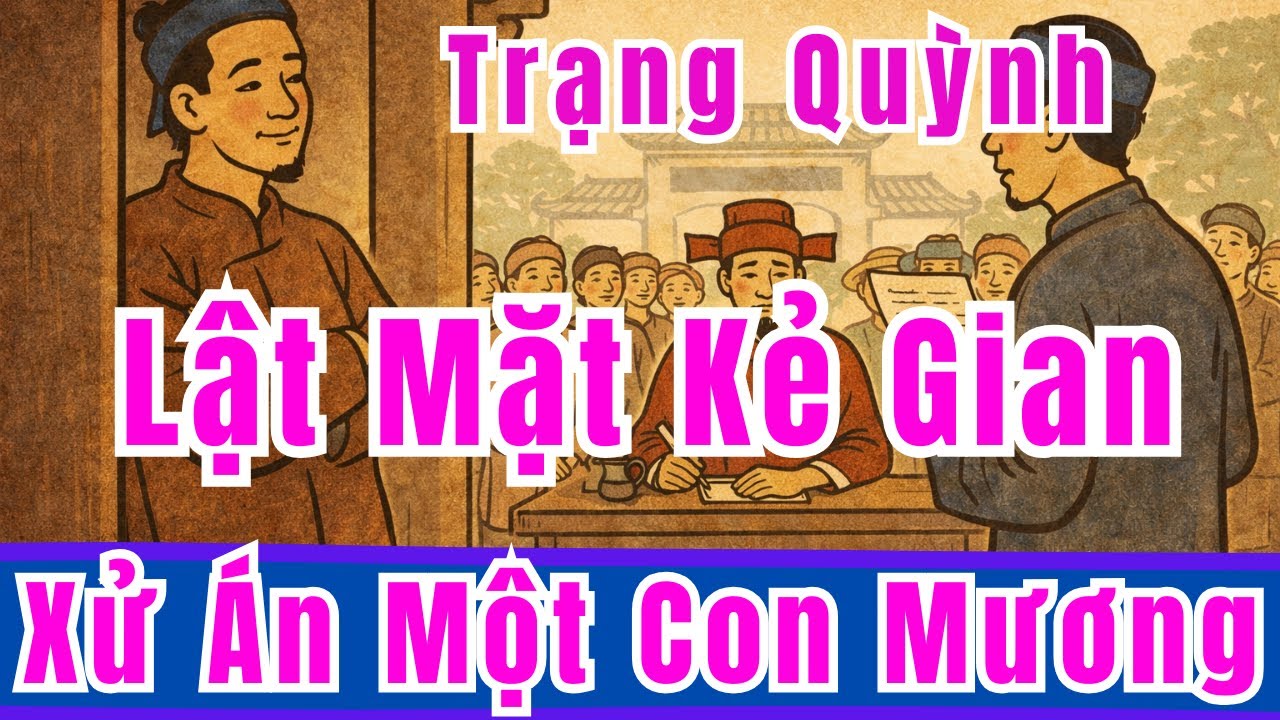 Một Con Mương Lật Mặt Kẻ Gian | Trạng Quỳnh Xử Án Không Cần Quát Mắng
