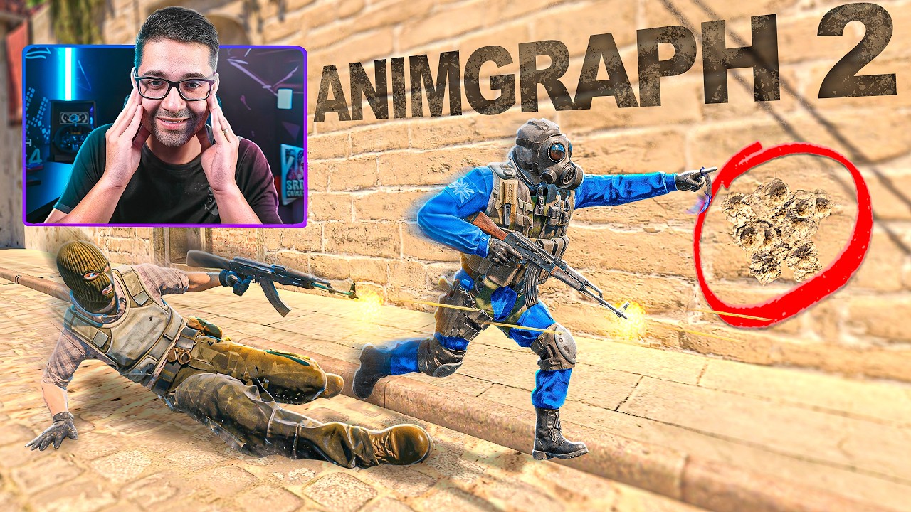 VALVE fez um NOVO CS 2? Primeira PARTIDA no Animgraph 2... - YouTube