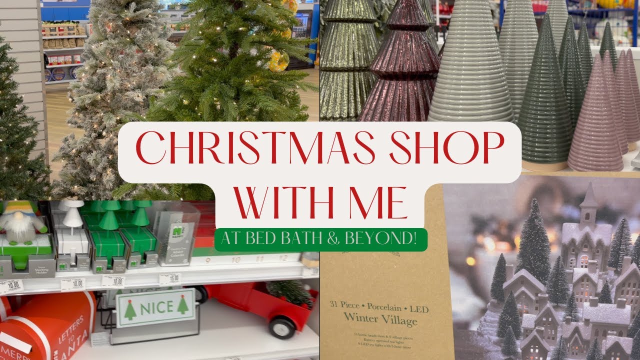 *NEW* WEEKEND SHOPPING SERIES! CHRISTMAS SHOP WITH ME AT BED, BATH