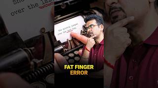Avoid this error at any cost #fatfingererror #accounting