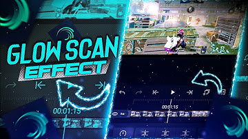 🔥Glow scan effect in Alight motion _Best New montage video effects pubg _sorif#1