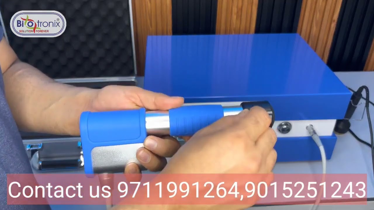 Physiotherapy Pneumatic Shockwave Therapy Device for ED Therapy too 12 Bar Touch Screen