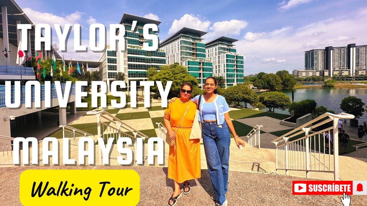 Пешеходная экскурсия по университету Тейлора в Малайзии | Экскурсия по кампусу Тейлора на берегу ...
