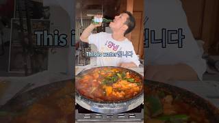 곱도리탕을 해먹는 일본아재 #shorts #mukbang #koreanfood