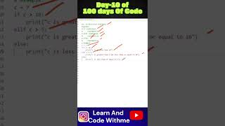 If Elif Else Statement in Python 🔥 Multiple Conditions Explained Day 10 of 100 Days of Code