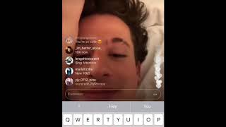 Charlie Puth Sings 'Sober' Live On Instagram (With FIJI Water😂😂) (@8:09 Charlie about Liam Payne😂😂)