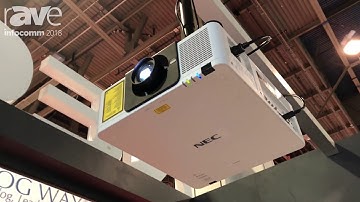 InfoComm 2018: NEC Display Unveils the PX1005QL 10,000-Lumen 1-Chip DLP 4K UHD Laser Projector