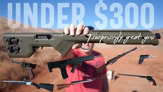 7 Surprisingly Great Guns Under $300