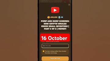 PUMP AND DUMP SCHEMES: HOW CRYPTO WHALES CRUSH SMALL INVESTORS | PART 3 OF 5 | MEMEFI #memefi