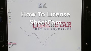 How To License SheetCam On Your CNC Plasma Controller