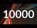 10000 seconds countdown timer no music with alarm 