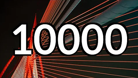 10000 Seconds Countdown Timer no Music with Alarm ⏰🔔