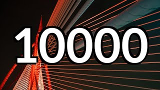 10000 Seconds Countdown Timer no Music with Alarm ⏰🔔
