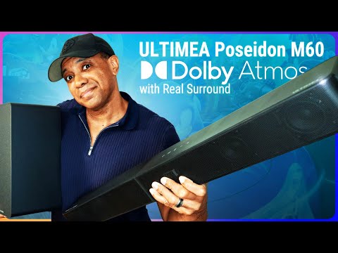 ULTIMEA Poseidon M60 Tested: Real 5.1 Dolby Atmos Soundbar Without Rear Speakers!