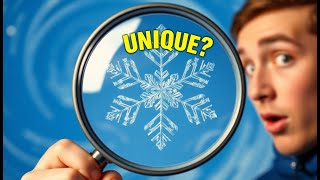 Snowflakes: Why No Two Are Ever Exactly Alike