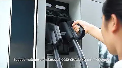 Wuteng Tech Charging Piles 120KW 180KW CCS2 Ev Stations with Type2 plug #evchargingstations