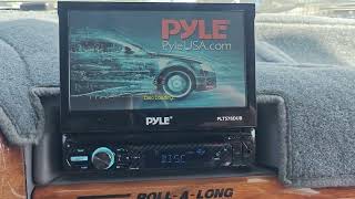 Pyle PLTS78DUB Review 2025 Single DIN Car Stereo Receiver - 7" Touchscreen Display, CD/DVD Player