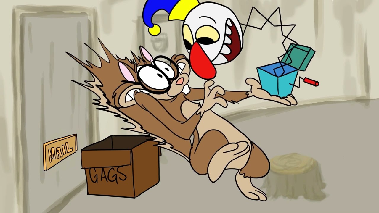 Cartoon With Credits