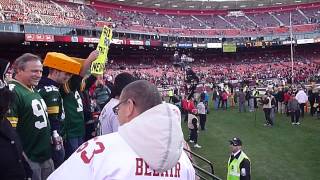 Pam Oliver Pregame Nfc Division Playoffs 49Ers Vs. Packers January 12, 2013