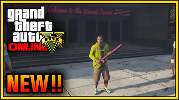 GTA 5 New Weapons Mods How to Get Katana Sword & Dildo as Weapons (GTA 5 PC Mods)