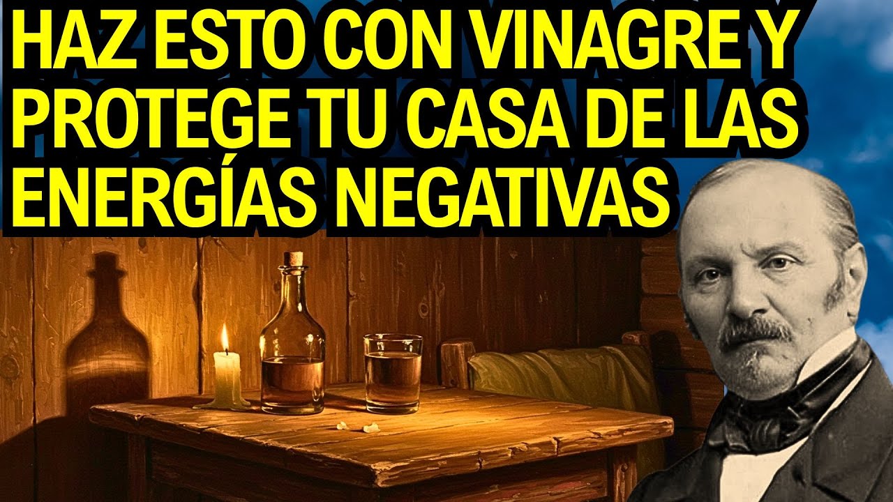 La Prueba del Vinagre: El método correcto que REVELA enemigos ocultos en tu hogar – Allan Kardec