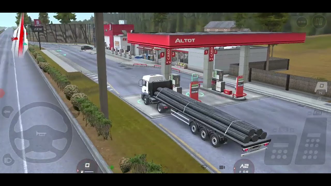 Truckers Of Europe 3 (Mobile Gameplay) MUNICH - LECH