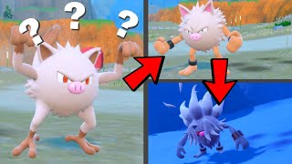 How to Find Mankey Evolve it into Primeape Then Annihilape in Pokemon Scarlet & Violet