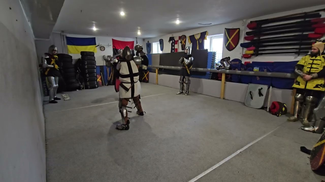 Відкрите тренування в обладунках 01.03.26. Щит-меч. Відео 1