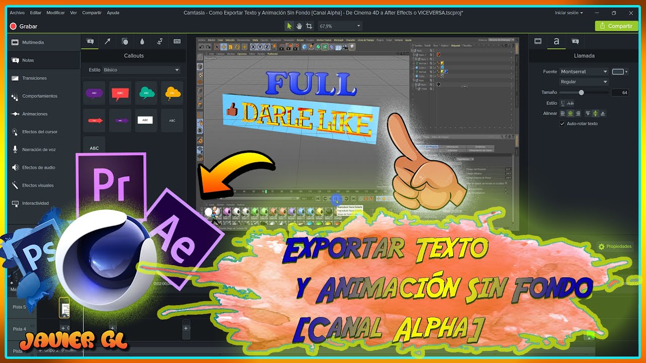 Exportar Video Sin Fondo After Effects