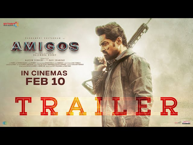 Amigos Trailer | Nandamuri Kalyan Ram | Ashika Ranganath | Rajendra Reddy | Ghibran class=