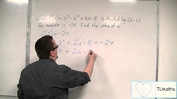 OCR MEI Core 1 7.16 A Problem involving the Remainder Theorem