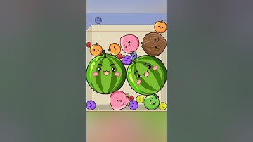 Fruit Merge: Satisfying ASMR Puzzle Game | Watermelon game #games #fruitgame #game@RS_Game_Channel
