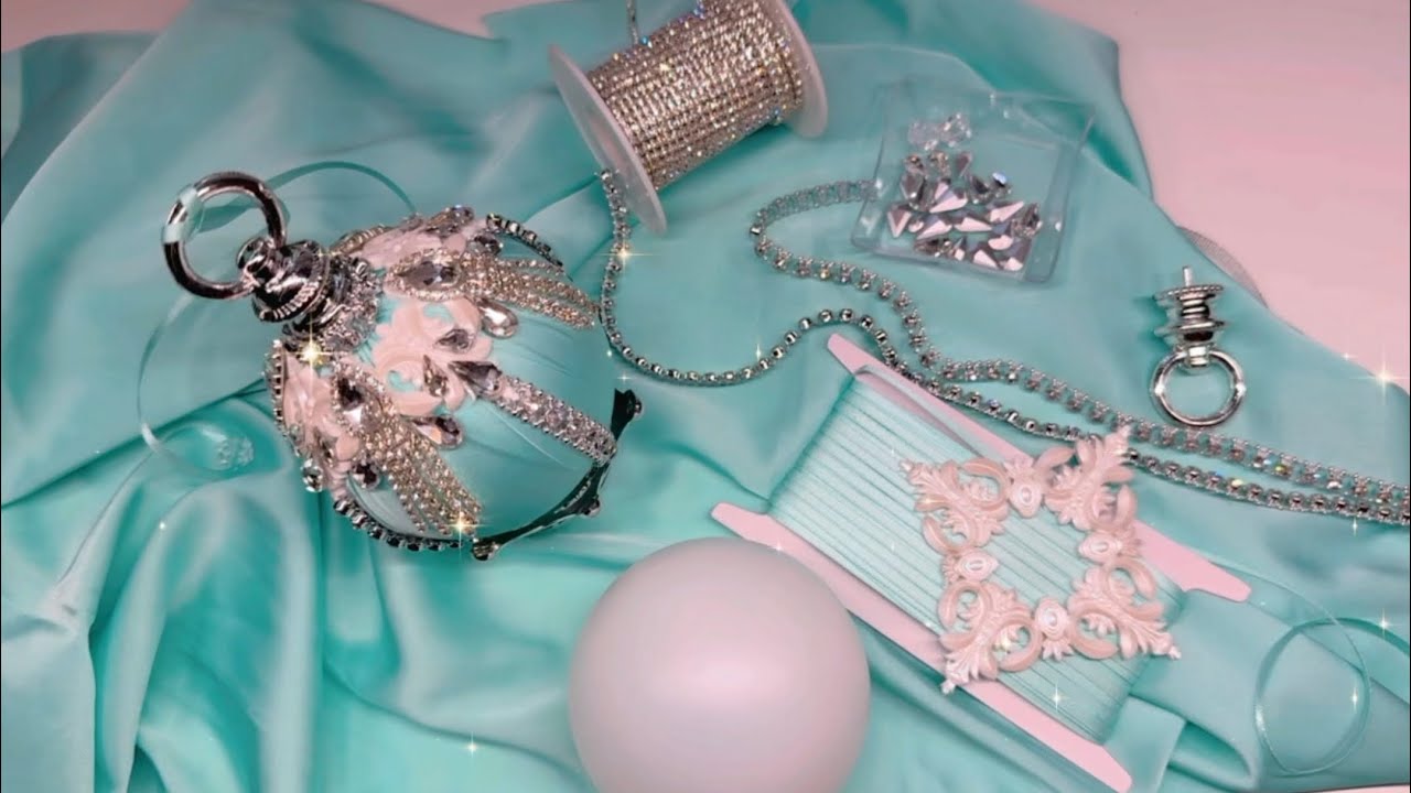 Декор шара без бантика.  Урок 1-й