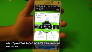 nPerf Speed Test & QoS App for Android screenshot 3