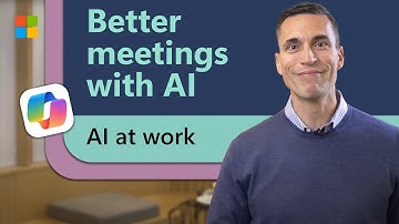 3 ways AI can improve meetings | AI at work with Microsoft’s Jared Spataro